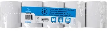 Exacompta 44819E, 48 g/m², 70 m, 80 mm, 7 cm, 1.2 cm, 5 pc(s)