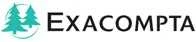 Exacompta logotipas su eglutemis
