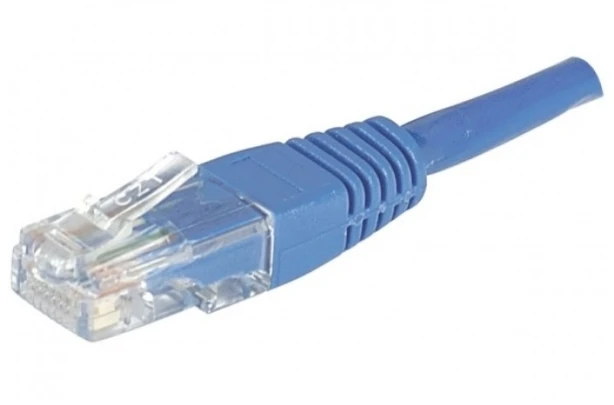Logon Professional Jungiamasis kabelis U/UTP 0,15 m - CAT5E - mėlynas