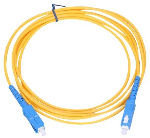 Extralink LC/UPC-LC/UPC | Jednomodowy, Duplex, G652D, 3mm, 0,5m