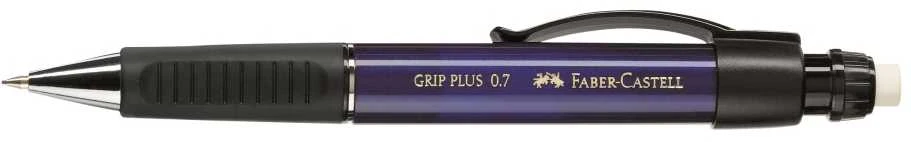 Pieštukas Faber-Castell GRIP Plus 1307, 0.7mm, automatinis, mėlynos spalvos korpusas