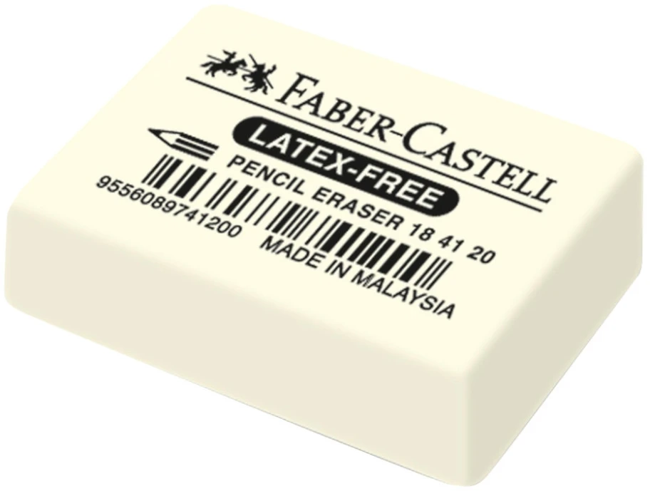 Trintukas Faber-Castell Latex Free, 40x10mm, pieštukams