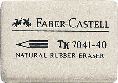 Faber-castell trintukas, be latekso, vidutinio dydžio