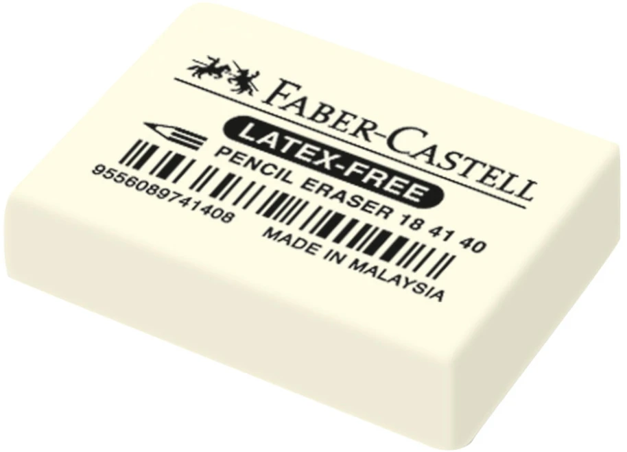 Faber-castell trintukas, be latekso, vidutinio dydžio