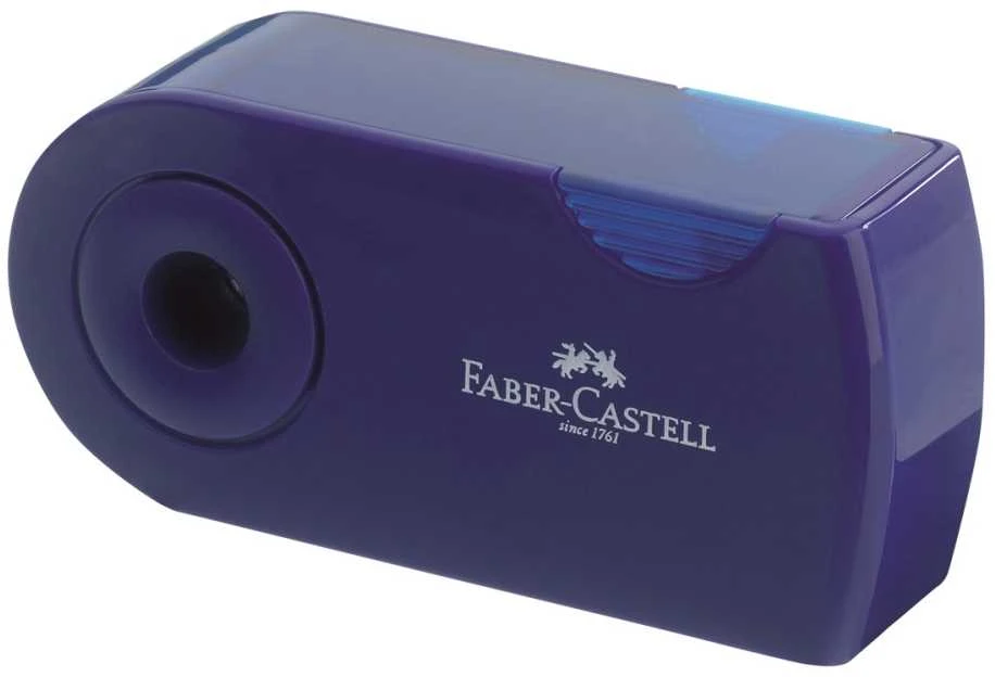 Drožtukas Faber-Castell, plastikinis, 2 skylutės 1226-104