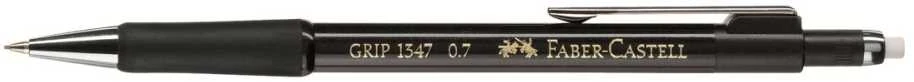 Automatinis pieštukas Faber-Castell Grip 1345, 0.5mm, juodos spalvos korpusas