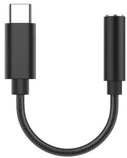Fairphone USB-C į 3,5 mm adapteris, juodas laidas