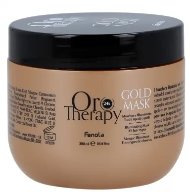 Fanola Oro Therapy 24K aukso kaukė plaukų kaukė