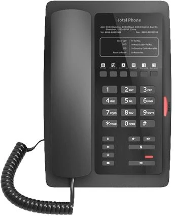 Fanvil Hoteltelefon H3W juodas