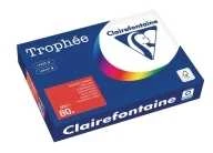 Clairefontaine Trophee Fotokopijavimo popierius A4 80g raudonas 500 lakštų