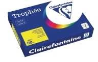 Clairefontaine Trophée A4, kopijavimo popierius, A4 (210 x 297 mm), 80 g/m², geltona, FSC