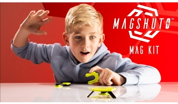 Fat Brain Toys Magnetinių triukų rinkinys „Magshuto: Quick Circuit“