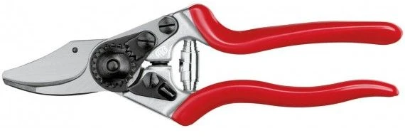 Felco 6, aplinkkelis, aliuminis, raudona, plienas, nerūdijantysis plienas, 195 mm