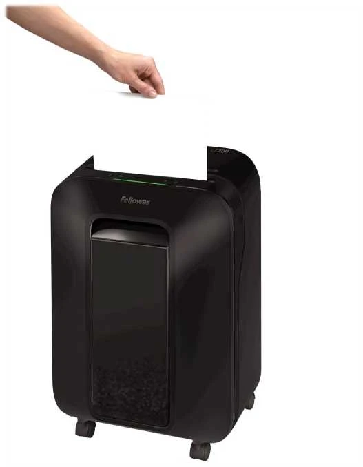 Fellowes Micro-Cut | LX200 | Juodas | Popieriaus smulkinimas | Kreditinių kortelių smulkinimas | Tradicinis