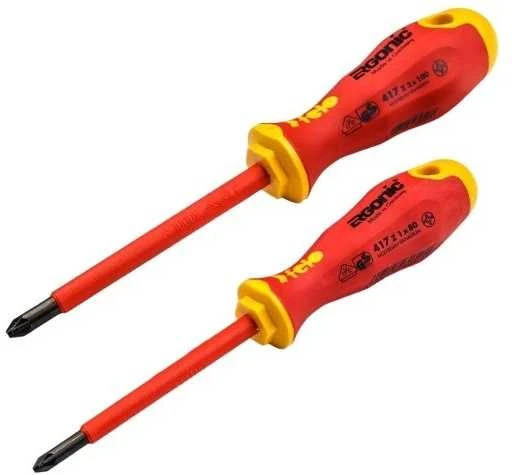 Felo dviejų atsuktuvų rinkinys Ergonic VDE plus/minus Z1/Z2 (FL41792191)