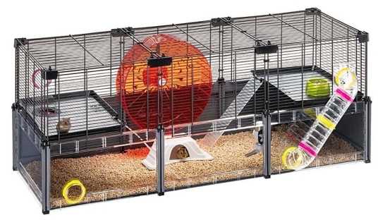 FERPLAST Multipla hamster large - cage for rodents - 107,5 x 37,5 x 42 cm