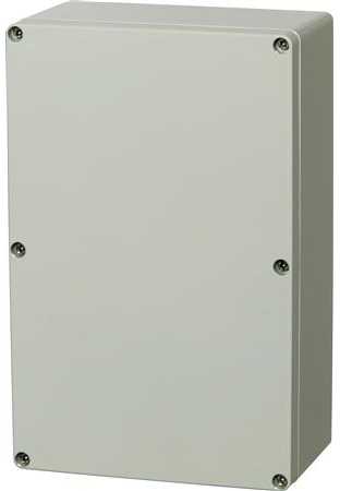 FIBOX montavimo dėžutė, polikarbonato, 160 x 250 x 90 mm, su pilku dangteliu, IP 66 ir IP 67, Euronord serijos