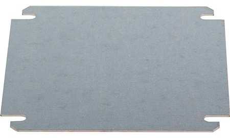 FIBOX tvirtinimo plokštelė 148 x 148 x 1,5 mm aliuminis cinkuotas, skirta 190 x 190 mm dėžutei