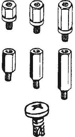 Fibox Tvirtinimo varžtas 6x11 mm savisriegis