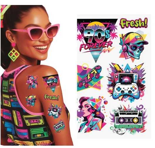 Fiesta 90-ųjų tatuiruotės