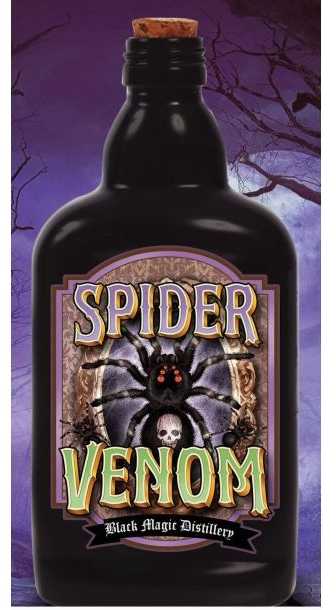 Fiesta Spider Venom etiketė