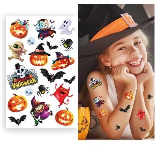 Fiesta Helovino tatuiruotės 2