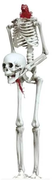 Fiesta Kabantis begalvis skeletas, 37 cm