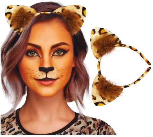Fiesta Leopardo rašto galvos juosta
