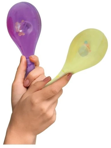 Fiesta Marakas su šviesa, 1 vnt.