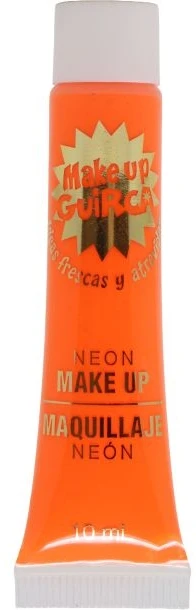 Fiesta Neoniniai oranžiniai UV makiažo dažai, 10 ml