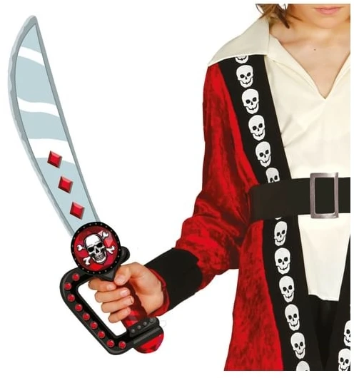 Fiesta Pirato kardo putplastis, 53 cm