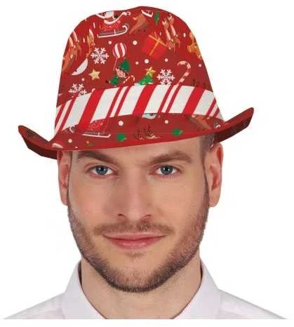 Kepurė Fiesta Raudona kalėdinė skrybėlė