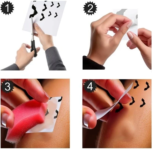 Fiesta Šikšnosparnių tatuiruotės, 2 lapai