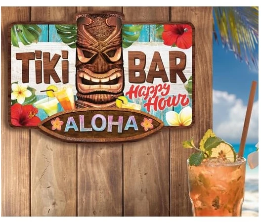 Fiesta Tiki baro ženklas