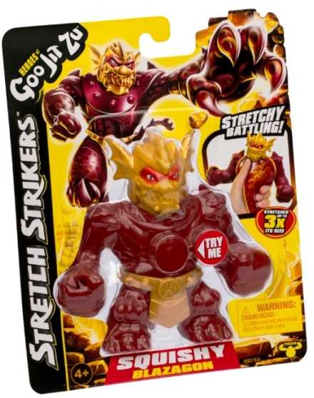 Figūrėlė Goo Jit Zu GOO JIT ZU STRETCH STRIKERS DRAGON KNIGHT BLAZAGON