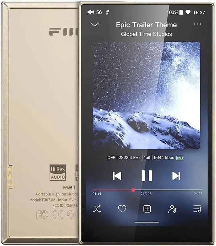 FiiO nešiojamas M21 Titanium Auxinis garso grotuvas