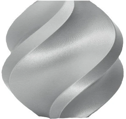 Bambu Lab PLA Basic plastikas 1.75mm 1kg - rinkinyje su daugkartine rite - Sidabrinis