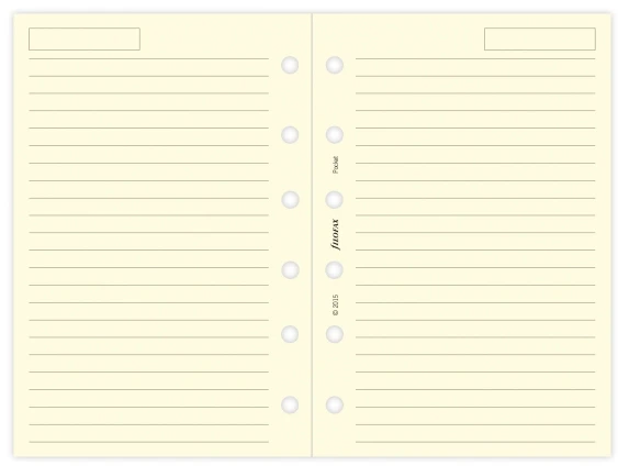 Filofax Metų kalendorius Pocket 2027 Savaitė per puslapį švedų/danų/norvegų