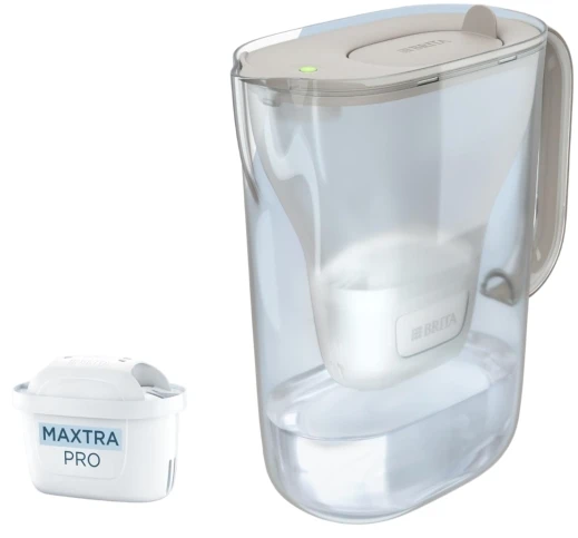 Vandens filtras Brita, 2.4 l, ruda +DOVANA Brita gertuvė