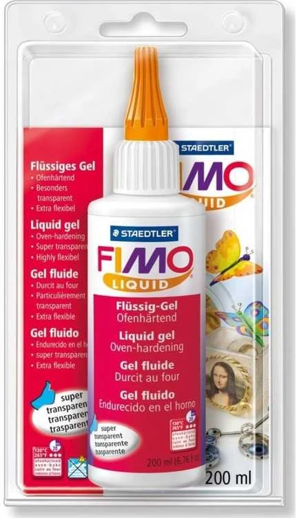 Staedtler Fimo skystas dekoratyvinis gelis, fiksuojantis karščiu, 200 ml
