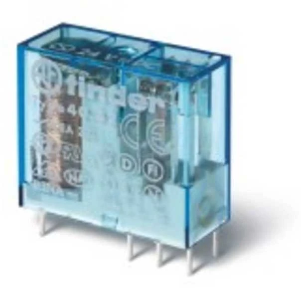 FINDER 36 V nuolatinės srovės 8 A–250 V kintamosios srovės 8 A–250 V relė 2 x UM RM = 5 mm