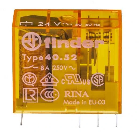 Finder PRZEKAŹNIK 2P 8A 24V AC