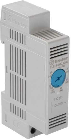 „Finder“ termostatas spintelėms ir grandinėms 1Z (7T.81.0.000.2303)