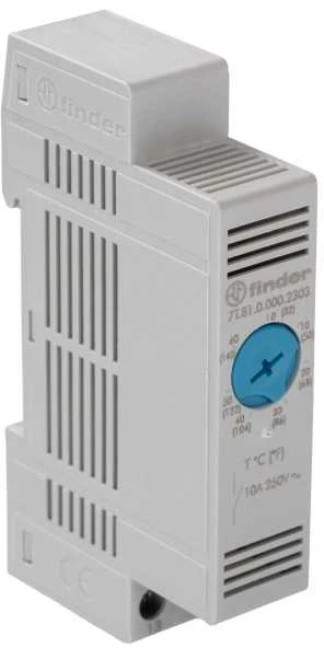 „Finder“ termostatas spintelėms ir grandinėms 1Z (7T.81.0.000.2303)