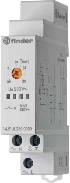 Finder FIND Treppenhauslicht-14.91.8.230.0000 automat 230VAC Einschaltwischer