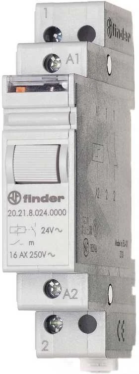 Finder Stromstoss-Schalter Hutschiene 1 St. 20.21.9.012.4000 1 Schließer 12 V/DC 16 a 4000