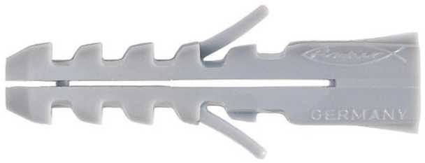 Fischer 50116, Sieninis kaištis, Plyta, Betonas, 80 mm, 1,6 cm, 10 cm, 1,2 cm