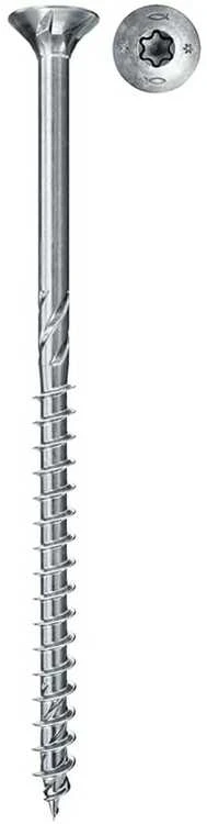 Fischer 61-670170 MEDSRAIGČIAI TORX 4,0X40 BALTI 200V
