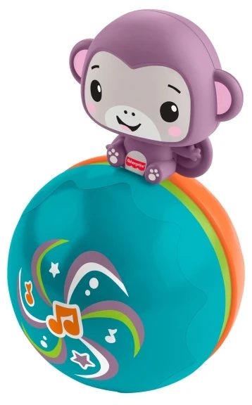 Fisher- Price Vaikštynė su violetine beždžionėlės figūrėle