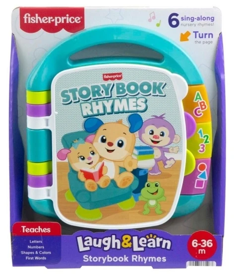 Fisher Price - LNL pasakų knygelės eilėraščių atnaujinimas - danų kalba (JMM53)